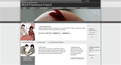 Desktop Screenshot of blood.mahasbtc.com