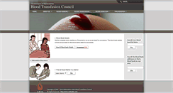 Desktop Screenshot of bloodbanks.mahasbtc.com